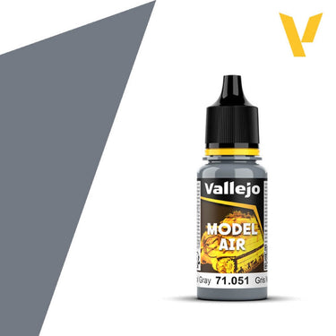 Vallejo 71051 Model Air 51 17ml Neutral Grey Paint